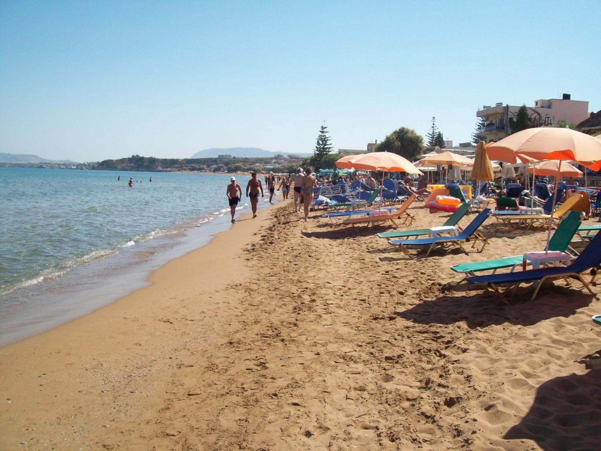 Kato Stalos Beach Exteriér fotografie